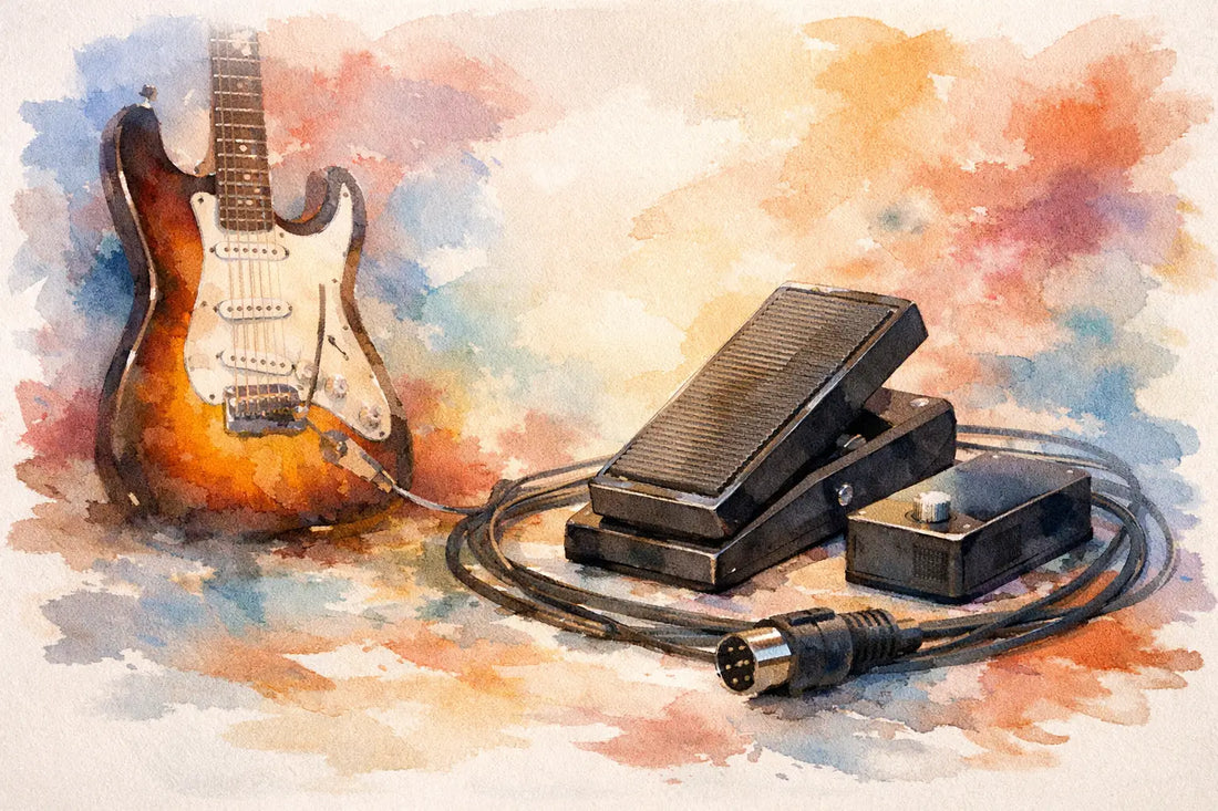 Choisir une pédale expression MIDI compatible