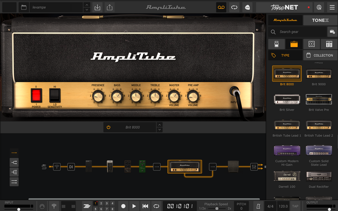 LeVampe x Amplitube