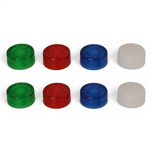 Topper universale per interruttore a pedale – Set da 8 con adattatori da 8 mm